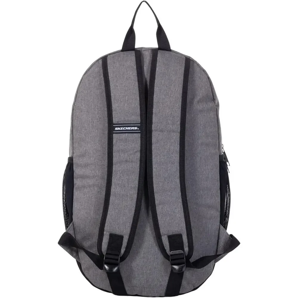 Skechers‎ 365 Durable Nylon Backpack Gray Laptop Athletic Travel School Unisex